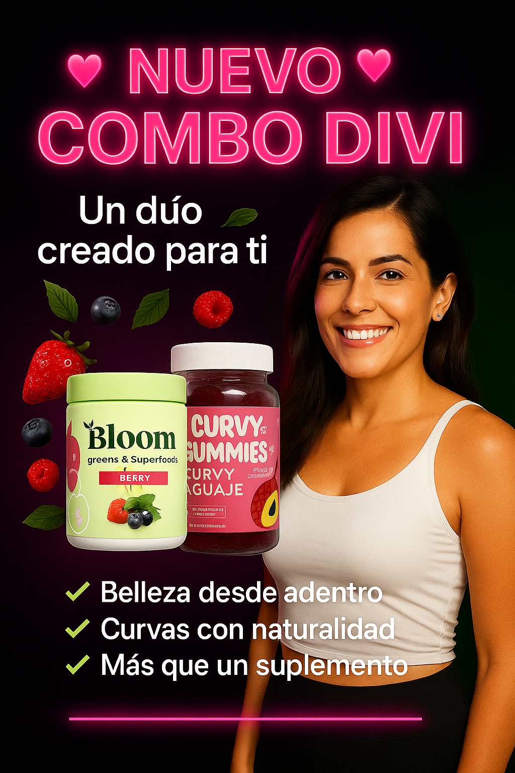 COMBO DIVI Bloom + Curvy Gummies